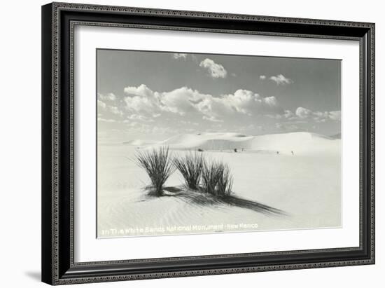 White Sands National Monument, New Mexico-null-Framed Art Print