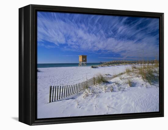 White Sands of Santa Rosa Island-James Randklev-Framed Premier Image Canvas