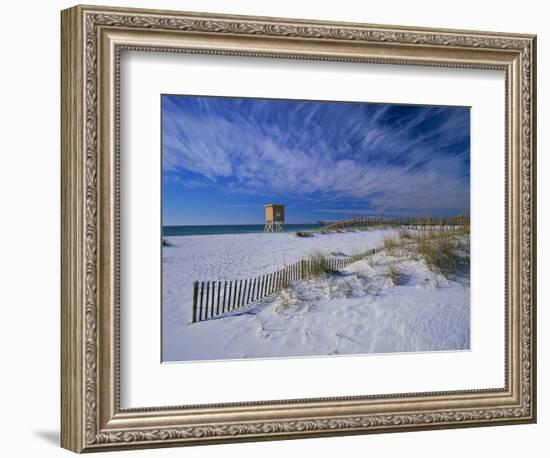 White Sands of Santa Rosa Island-James Randklev-Framed Photographic Print