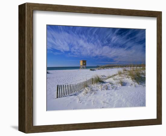 White Sands of Santa Rosa Island-James Randklev-Framed Photographic Print