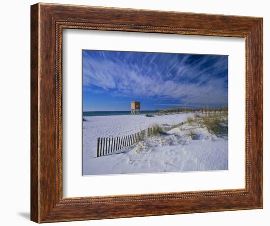 White Sands of Santa Rosa Island-James Randklev-Framed Photographic Print