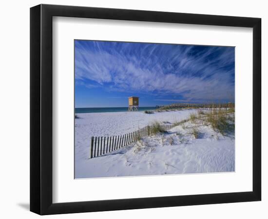 White Sands of Santa Rosa Island-James Randklev-Framed Photographic Print