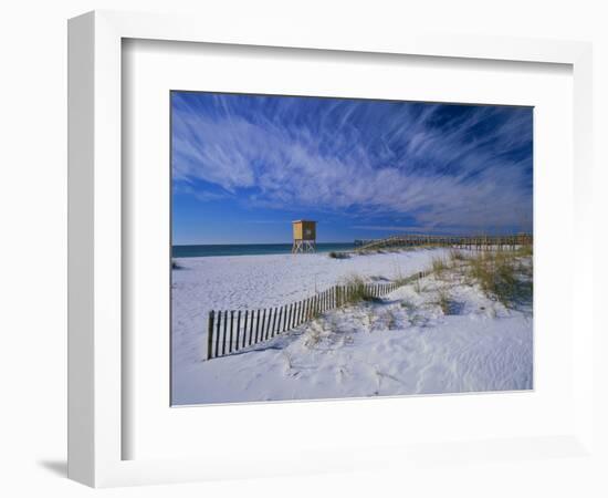 White Sands of Santa Rosa Island-James Randklev-Framed Photographic Print