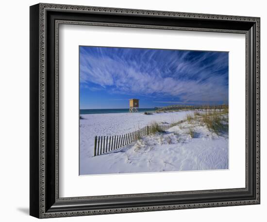 White Sands of Santa Rosa Island-James Randklev-Framed Photographic Print