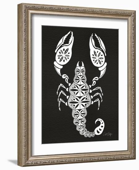 White Scorpion-Cat Coquillette-Framed Giclee Print