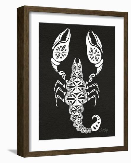 White Scorpion-Cat Coquillette-Framed Giclee Print