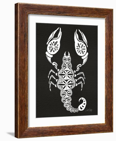 White Scorpion-Cat Coquillette-Framed Giclee Print