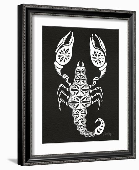 White Scorpion-Cat Coquillette-Framed Giclee Print