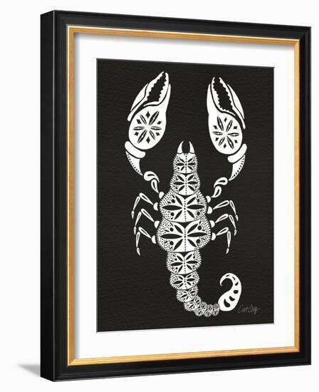 White Scorpion-Cat Coquillette-Framed Giclee Print