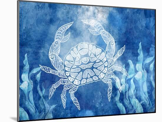 White Sea Creatures 3-Kimberly Allen-Mounted Art Print