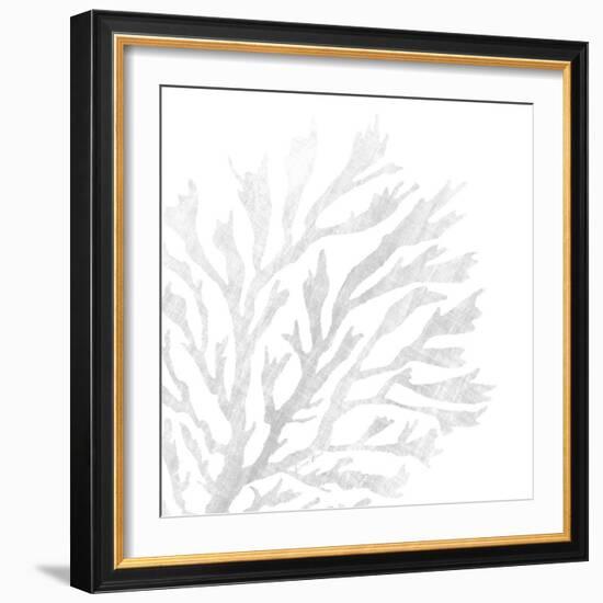 White Seaweed 2-Denise Brown-Framed Art Print