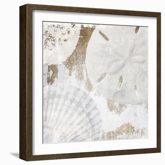 White Shells I-Irena Orlov-Framed Premium Giclee Print