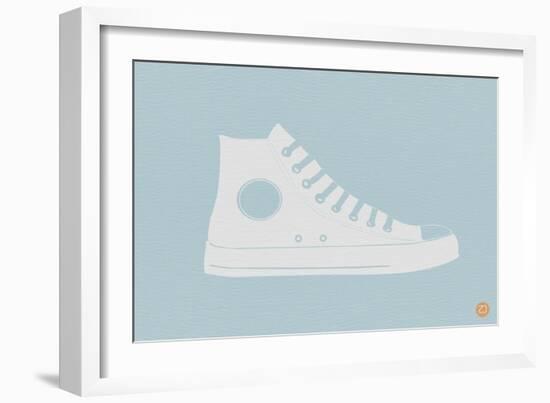 White Shoe-NaxArt-Framed Art Print