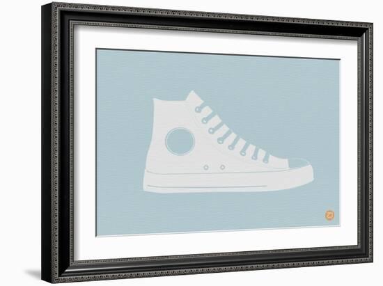 White Shoe-NaxArt-Framed Art Print