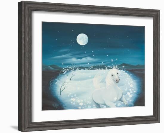 White Song, 1996-Magdolna Ban-Framed Giclee Print