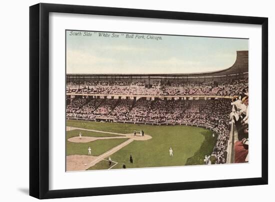 White Sox Ball Park, Chicago, Illinois-null-Framed Art Print