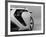 White Sport Car-ArchMan-Framed Photographic Print