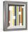 White Square on Stripe-Dan Bleier-Framed Giclee Print