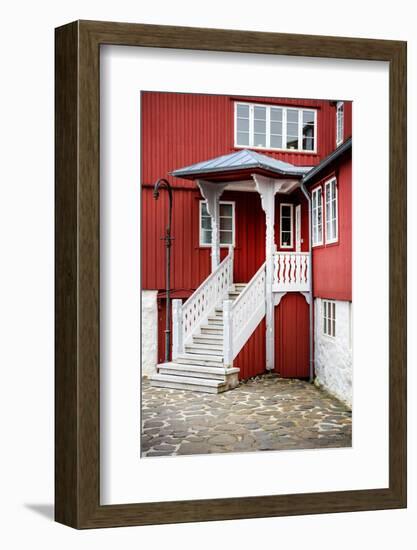 White Stairs-Philippe Sainte-Laudy-Framed Photographic Print