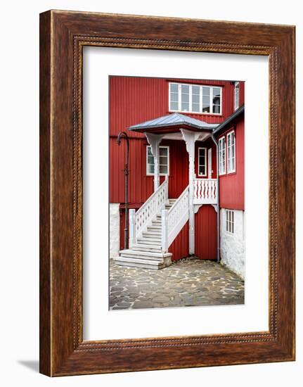 White Stairs-Philippe Sainte-Laudy-Framed Photographic Print