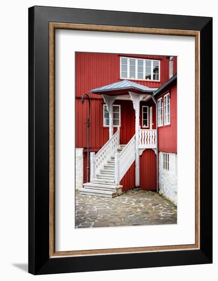 White Stairs-Philippe Sainte-Laudy-Framed Photographic Print