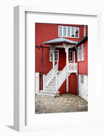 White Stairs-Philippe Sainte-Laudy-Framed Photographic Print