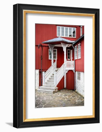 White Stairs-Philippe Sainte-Laudy-Framed Photographic Print