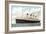 White Star Line, RMS Titanic-null-Framed Art Print