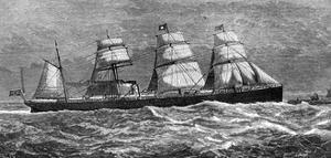 White Star Line's Steamer 'Oceanic, 1871