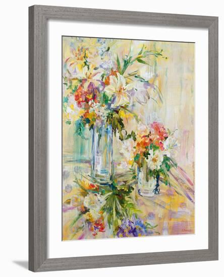 White Still Life-Carson-Framed Giclee Print