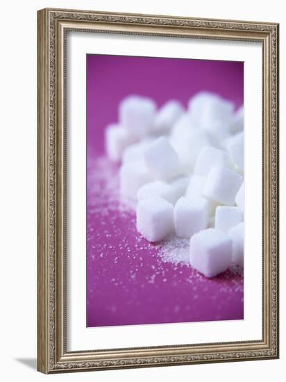 White Sugar Cubes-Veronique Leplat-Framed Photographic Print