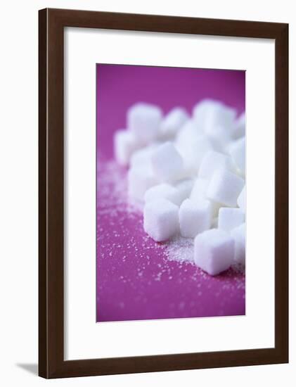 White Sugar Cubes-Veronique Leplat-Framed Photographic Print