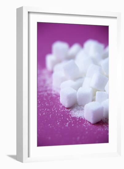 White Sugar Cubes-Veronique Leplat-Framed Photographic Print