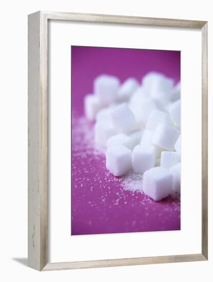 White Sugar Cubes-Veronique Leplat-Framed Photographic Print