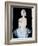 White Swan Ballerina with Crown 2015-Susan Adams-Framed Giclee Print