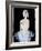 White Swan Ballerina with Crown 2015-Susan Adams-Framed Giclee Print