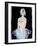 White Swan Ballerina with Crown 2015-Susan Adams-Framed Giclee Print