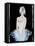 White Swan Ballerina with Crown 2015-Susan Adams-Framed Premier Image Canvas