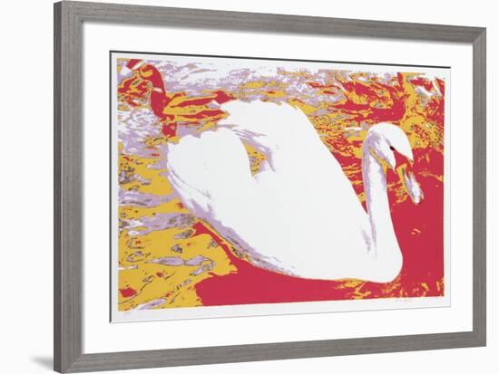 White Swan-Max Epstein-Framed Limited Edition