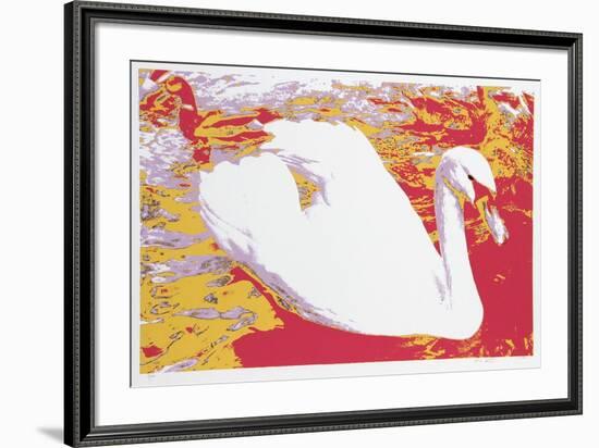 White Swan-Max Epstein-Framed Limited Edition