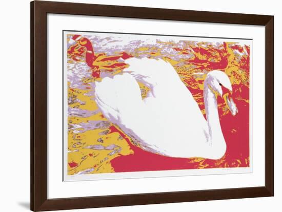 White Swan-Max Epstein-Framed Limited Edition