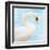 White Swan-Gail Peck-Framed Art Print