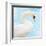 White Swan-Gail Peck-Framed Art Print