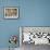 White Tableware and Table Cloths on a Kitchen Shelf-Ellen Silverman-Framed Photographic Print displayed on a wall