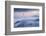 White-Tailed Eagle (Haliaeetus Albicilla) in Flight over Mountain Landscape at Dusk-Ben Hall-Framed Photographic Print