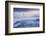 White-Tailed Eagle (Haliaeetus Albicilla) in Flight over Mountain Landscape at Dusk-Ben Hall-Framed Photographic Print