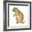 White-Tailed Prairie Dog (Cynomys Gunnisoni), Mammals-Encyclopaedia Britannica-Framed Art Print