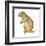 White-Tailed Prairie Dog (Cynomys Gunnisoni), Mammals-Encyclopaedia Britannica-Framed Art Print