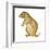 White-Tailed Prairie Dog (Cynomys Gunnisoni), Mammals-Encyclopaedia Britannica-Framed Art Print