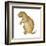 White-Tailed Prairie Dog (Cynomys Gunnisoni), Mammals-Encyclopaedia Britannica-Framed Art Print